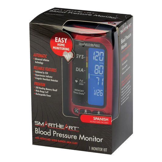 Smartheart Arm Blood Pressure Monitor, 1/Ea