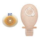 SenSura® Click Convex Light Ostomy Barrier, 31 mm Stoma Opening, Red Color Match, 5/BX