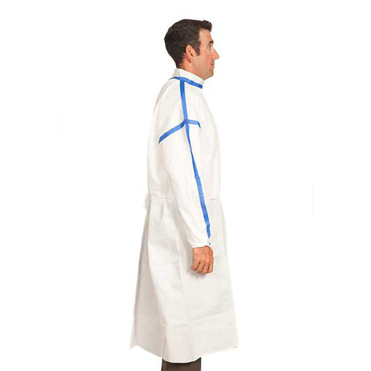 TrueCare Biomedix Cleanroom Gown, Extra Large, 50/CT