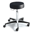McKesson Round Pneumatic Exam Stool, Black, without Backrest, 1/EA