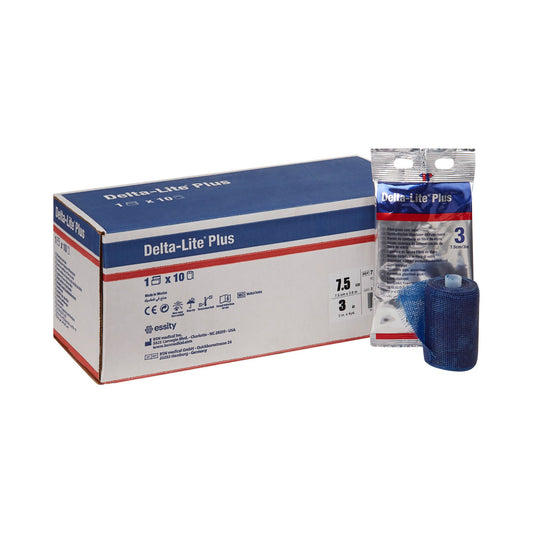 Delta-Lite® Plus Dark Blue Cast Tape, 3 Inch X 4 Yard, 10/Bx