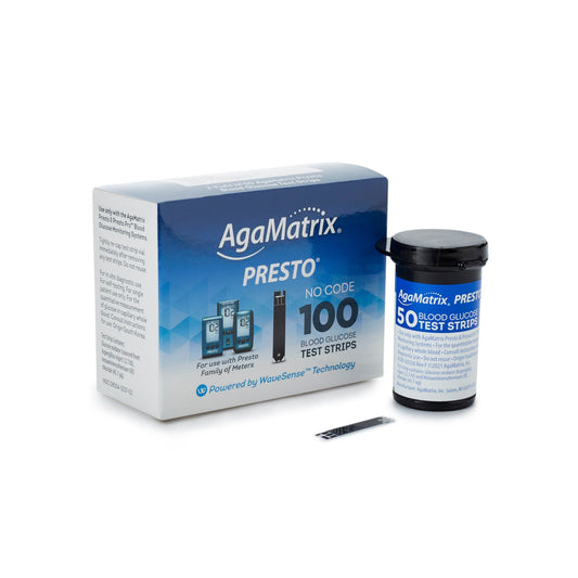 Wavesense® Presto® Blood Glucose Test Strips, 12/Cs