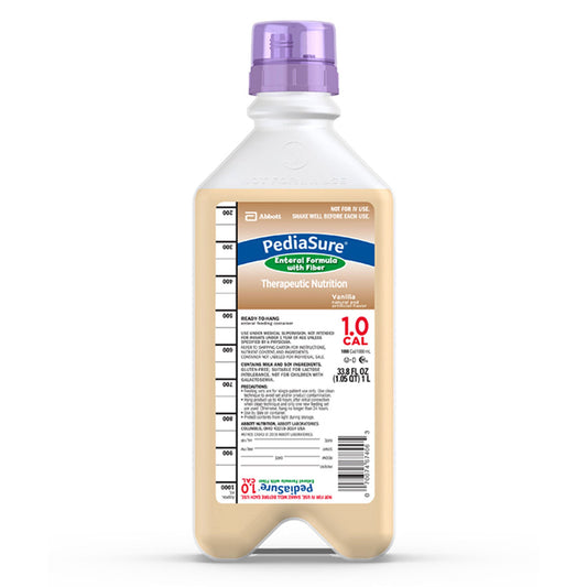 Pediasure® 1.0 Cal Enteral Formula With Fiber, 1-Liter Ready To Hang Container, 8/Cs