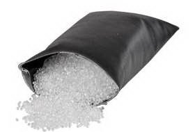 Sandbag, Pos Ltwt Blk 2.8Lb 6"X16", 1/Ea
