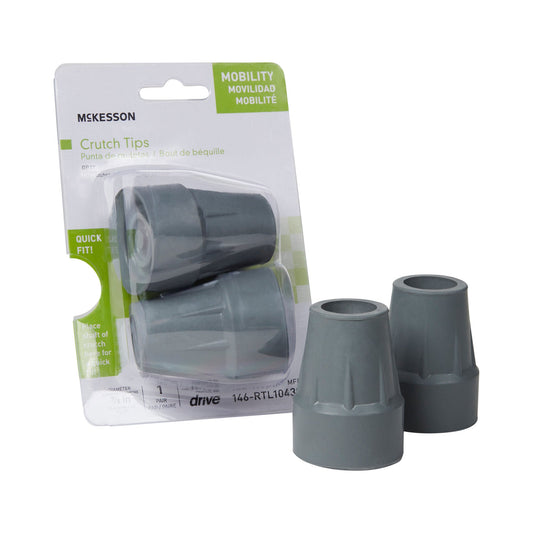 Mckesson Crutch Tips, 10/Cs