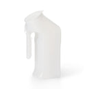 URINAL, W/LID CLR (50/CS), 50/CS