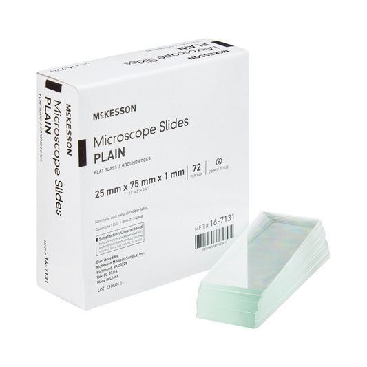 Mckesson Plain Microscope Slide, 1 X 3 Inch, 20/Cs