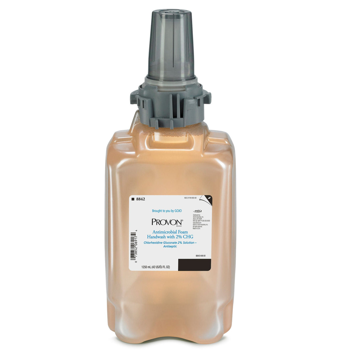 Gojo® Mild Antimicrobial Foam Handwash, 1250 mL Refill, 3/CS