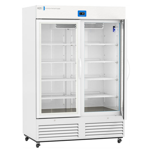 Refrigerator, Lab Glass Dr Variable Speed Compressor 49Cu Ft, 1/Ea