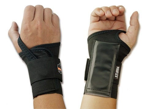 Wrist Support, Proflex 4000 Blk Lt Sm Ergdyn, 1/Ea