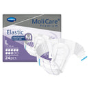 MoliCare® Premium Elastic 8 Drop Absorbency Incontinence Briefs, Large, 24/BG