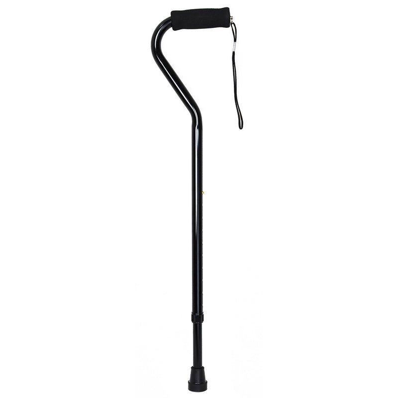 MCKESSON BLACK ALUMINUM OFFSET CANE, 30 – 39 INCH HEIGHT, SOLD AS 6/CASE MCKESSON 146-RTL10306