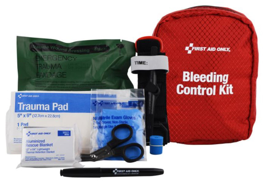 First Aid Only/Acme United Bleeding Control Kits Kit Bleeding Control Responselimb Fabric Pouch -91135-001