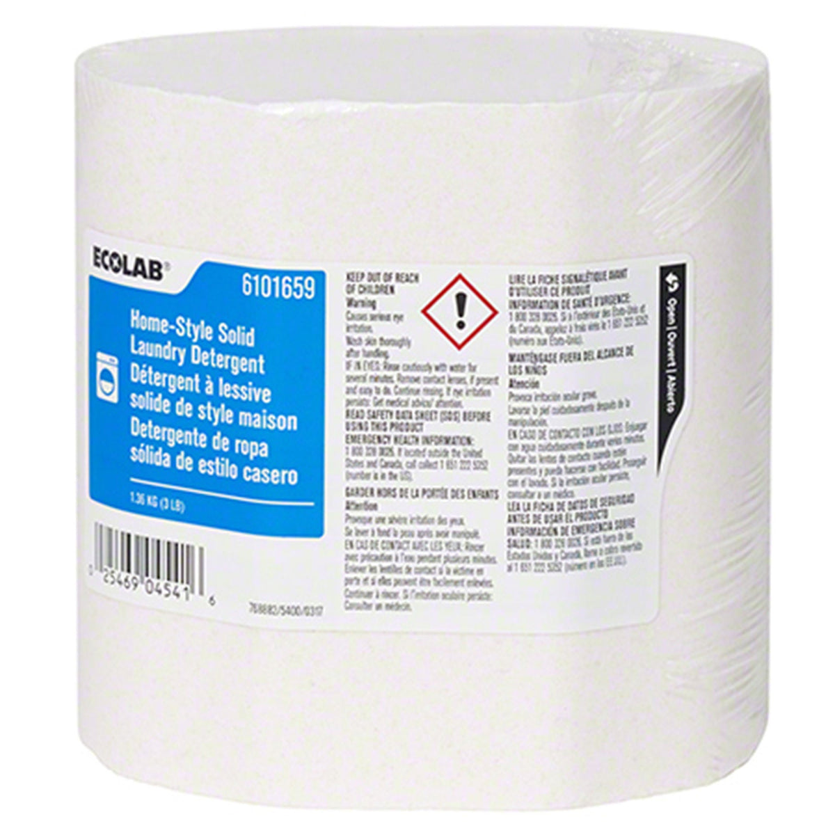 Ecolab® Home-Style Laundry Detergent, 4/Cs