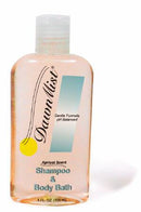 DAWNMIST® SHAMPOO AND BODY WASH 4 OZ. SQUEEZE BOTTLE, SOLD AS 96/CASE DONOVAN MS3367