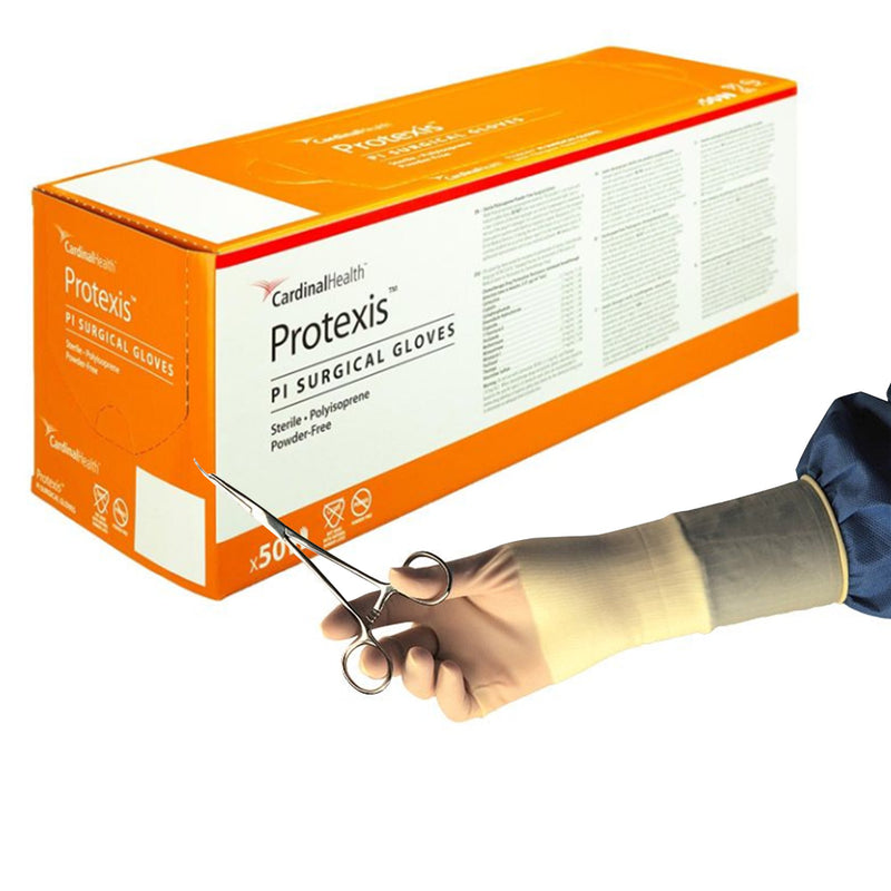 PROTEXIS™ PI POLYISOPRENE SURGICAL GLOVE, SIZE 8, IVORY, SOLD AS 200/CASE CARDINAL 2D72PT80X