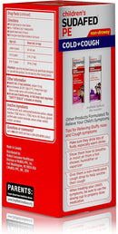 J&J Sudafed & Sudafed Pe Sinus Medicine Sudafed Pe Liq Child Raspberry4Oz 4/Bx 6Bx/Cs -53704 - BriteSources