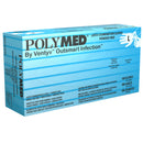 Polymed® Latex Exam Glove, Large, Ivory, 1000/CS