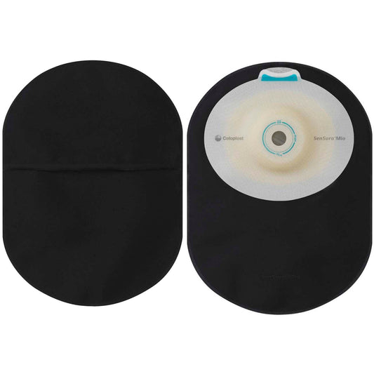 Pouch, Sensura Mio Flat Clsd Cut-Fit Blk 15-45Mm (30/Bx), 30/Bx