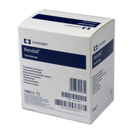 Kendall™ Nonadhesive Without Border Foam Dressing, 4 X 8 Inch, 50/Cs