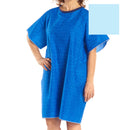 Snap Wrap™ Patient Exam Gown, Blue, 1/EA