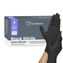 CARESTOCK™ NITRILE EXAM GLOVE, SMALL, BLACK, SOLD AS 250/BOX CARESTOCK CS2772