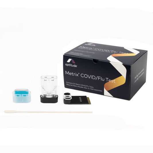 Metrix® COVID and Flu Test for use with Metrix Reader (Gen 2), 1/KT