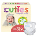 Cuties® Complete Care Diapers, Size 3, 200/CS