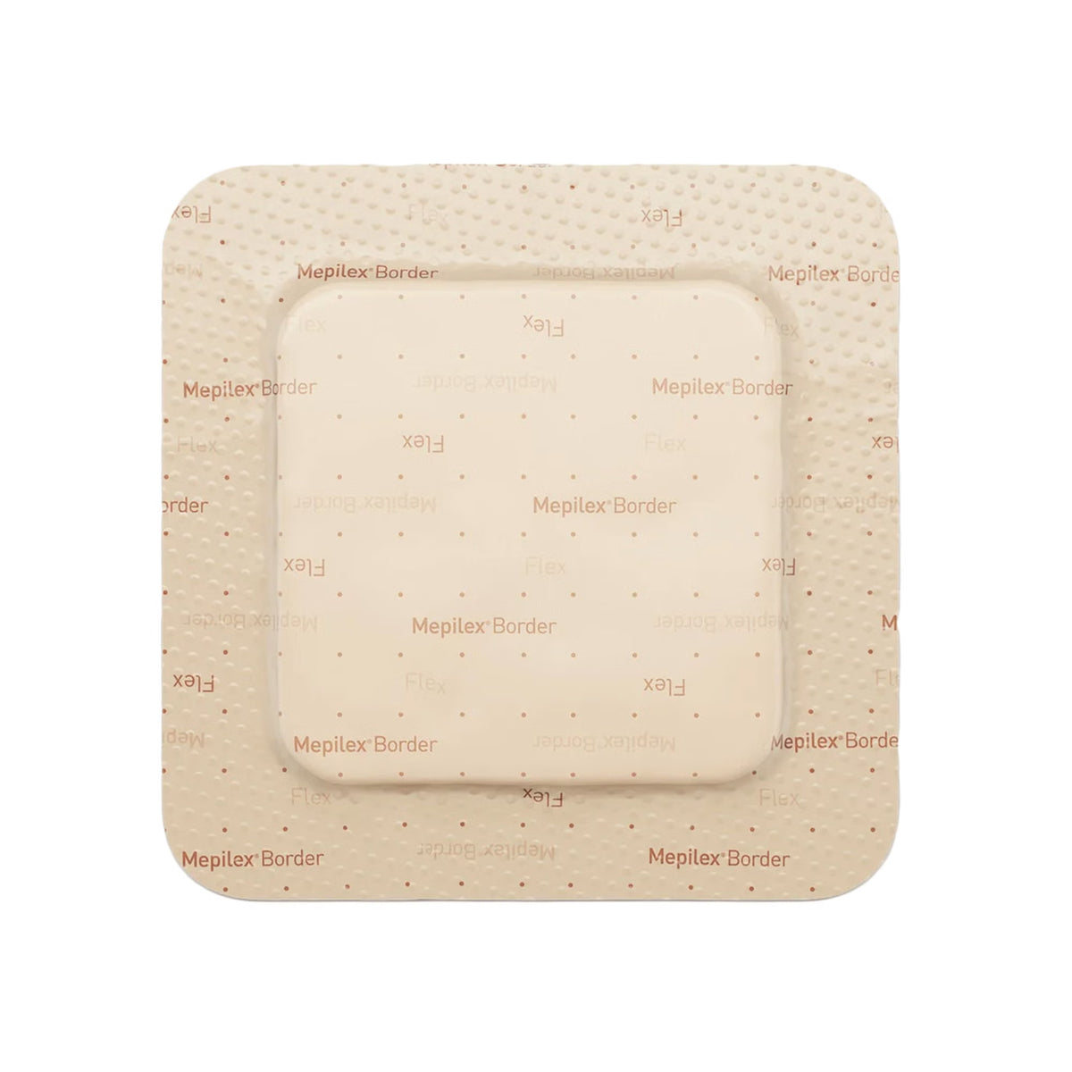Mepilex® Border Flex Adhesive With Border Foam Dressing, 4 X 4 Inch, 50/Cs