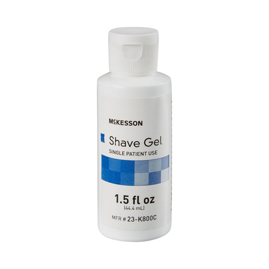 Mckesson Shaving Gel, 1.5-Ounce Bottle, 96/Cs
