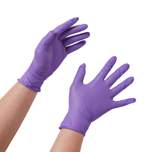 Purple Nitrile® Exam Glove, Large, 100/Bx
