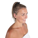 SCRUNCHIE, HAIR DISP BLK UNIV(25/PK 10PK/CS), 250/CS