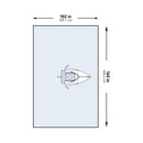 MCKESSON STERILE SHOULDER ARTHROSCOPY DRAPE, 102 X 160 INCH, SOLD AS 1/PACK MCKESSON 183-I80-09123G-S