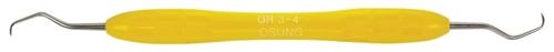 Dental Curette, Gracey, Rigid, Autoclavable Silicone Handle, GR 3-4 - Osung USA
