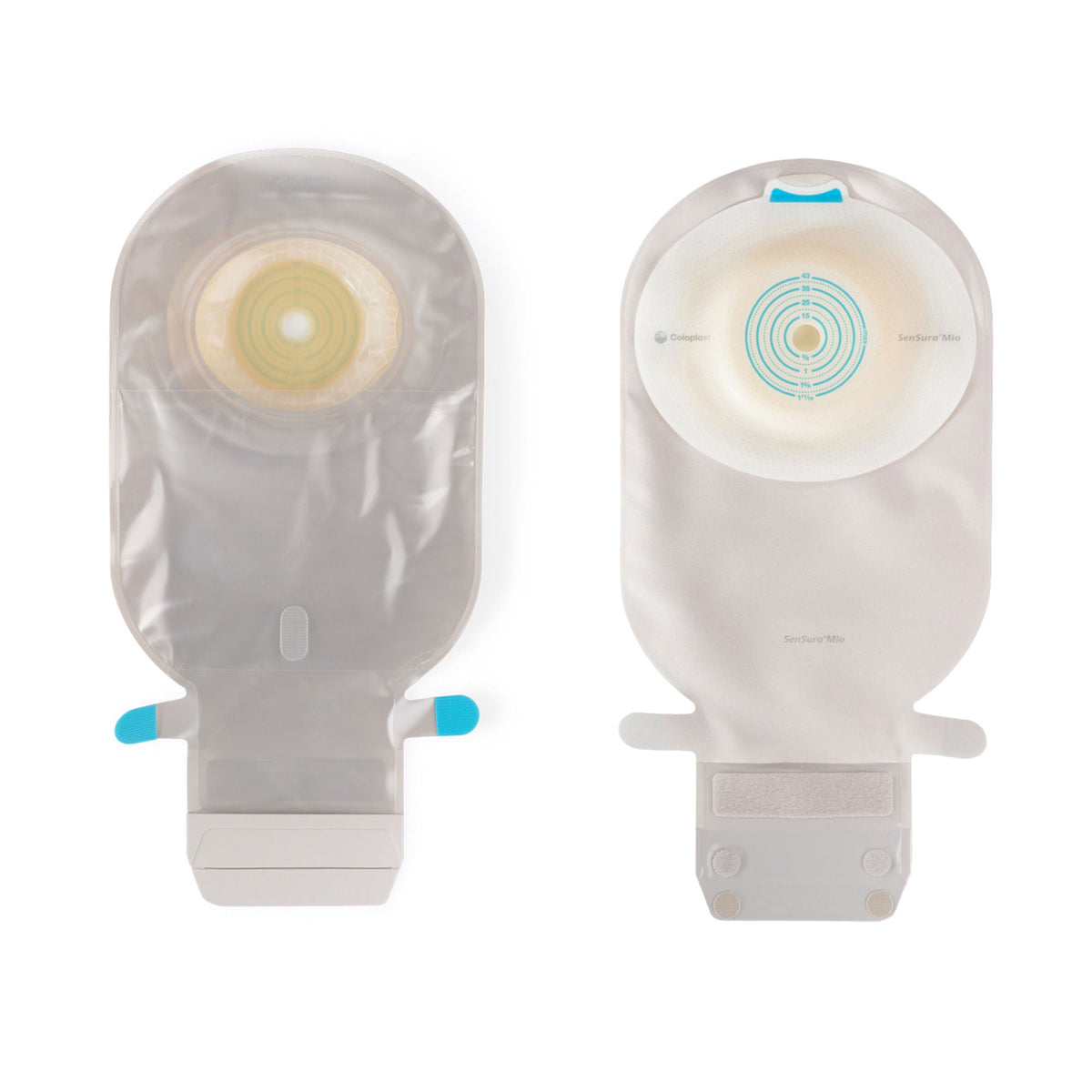 SenSura® Mio Convex Light 1-Piece Ostomy Pouch, Trim to fit 10 – 43 mm Stomas, 10/BX