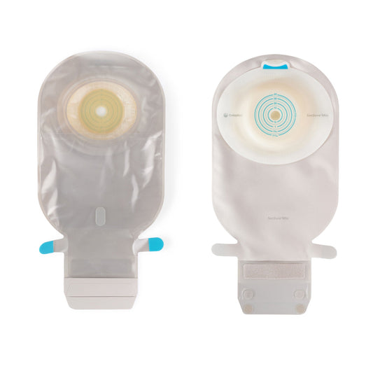 SenSura® Mio Convex Light 1-Piece Ostomy Pouch, Trim to fit 10 – 43 mm Stomas, 10/BX