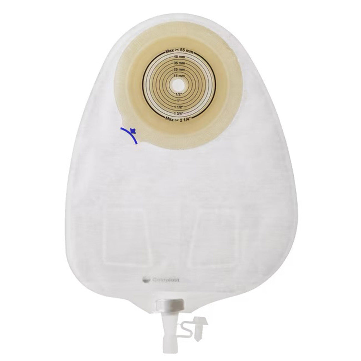 Assura® Flat 1-Piece Transparent Urostomy Pouch, 10 – 55 Mm Stomas, 10/Bx