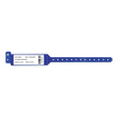 Sentry® Bar Code LabelBand® Identification Band, 12 – 13 Inch, Blue, 500/BX