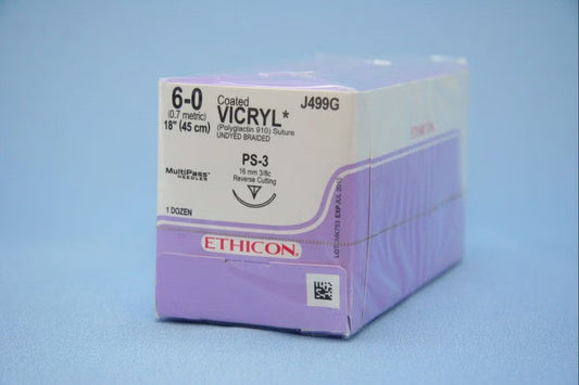 Coated Vicryl™ Suture with Needle, 12/DZ