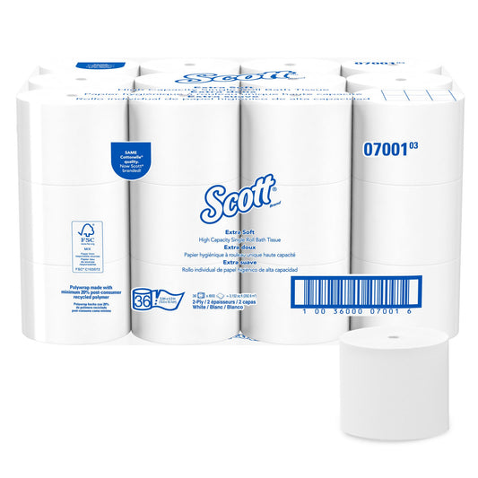 Scott® Essential Premium Toilet Tissue, Extra Soft, 36/CS
