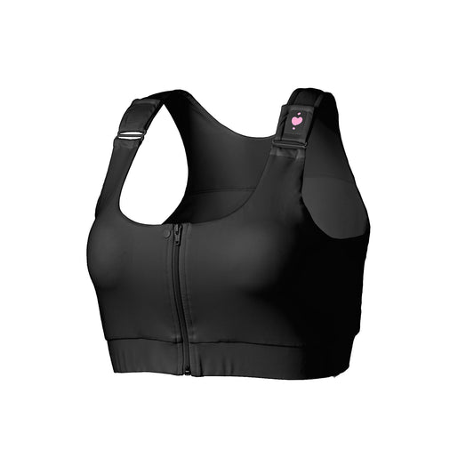 Shirl Post Surgical Bra, Black, Small, 1/Ea