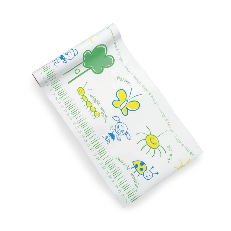 MCKESSON CREPE TABLE PAPER, 21 INCH X 125 FOOT, PRINT (BUGS AND THINGS), SOLD AS 6/CASE MCKESSON 18-981421