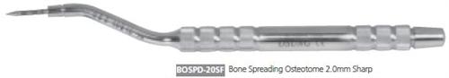 Dental BONE SPREADING OSTEOTOME 2.0mm Sharp, BOSPD-20SF - Osung USA