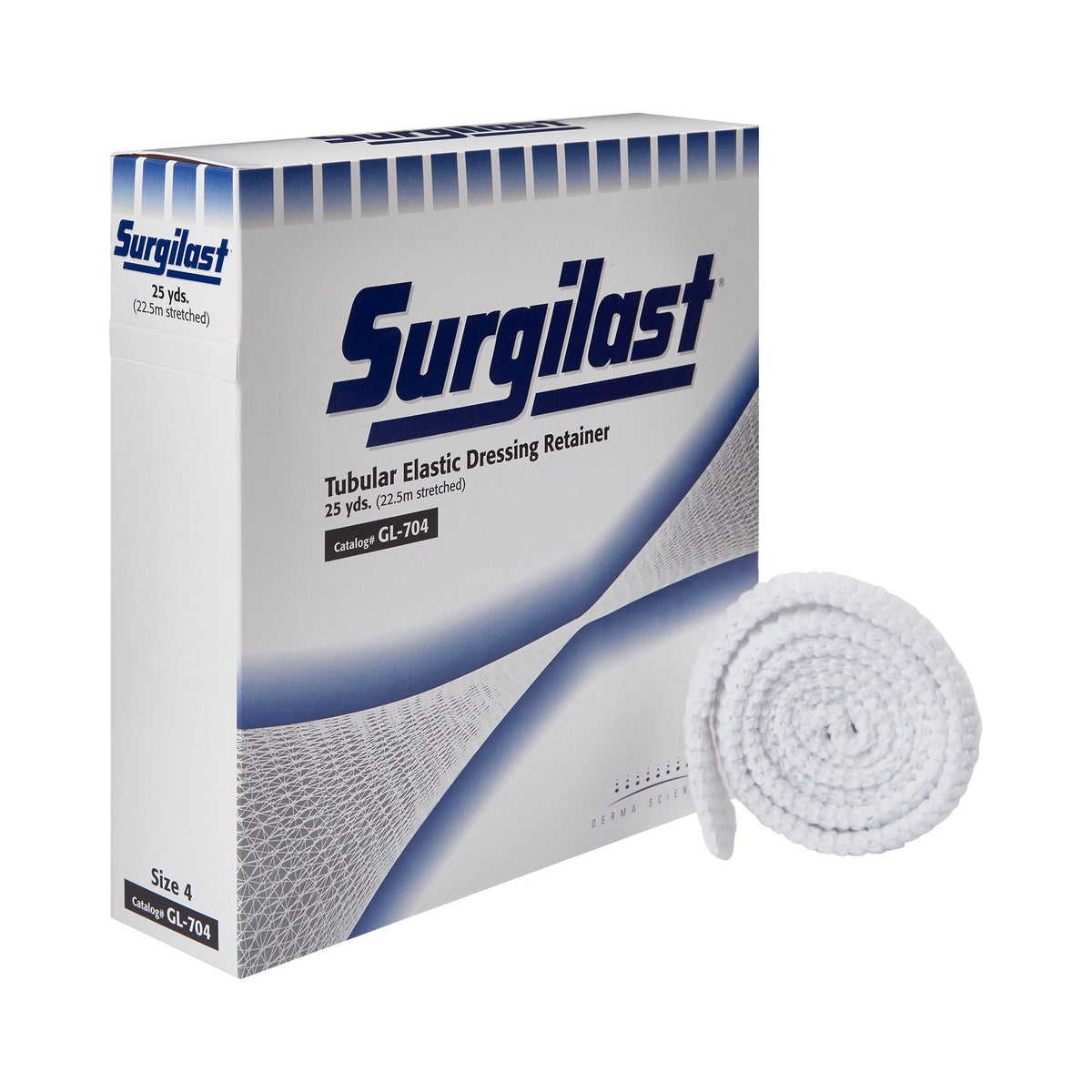 Surgilast® Elastic Net Retainer Dressing, Size 4, 25 Yard, 1/RL