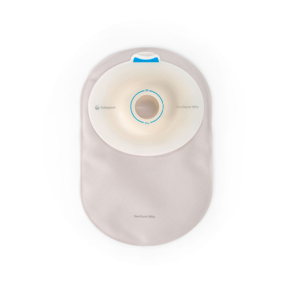 SenSura® Mio Convex Deep 1-Piece Closed End Opaque Ostomy Pouch, 31mm Stoma, 10/BX
