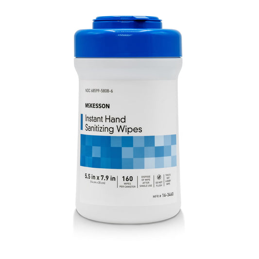 Mckesson Instant Hand Sanitizing Wipes, 12/Cs