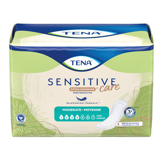 Tena® Intimates™ Moderate Long Bladder Control Pad, 12-Inch Length, 60/Bg
