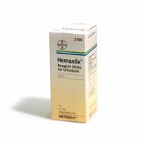 Hemastix® Urinalysis Reagent Strips, General Chemistry tests, 1/EA