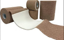 Andover Coflex Afd - Absorbent Foam Dressing & Cohesive Bandage Dressing Absorb Foam W/Sa Wrap4X2.5 Tan Lf 8Rl/Cs -9740TN - BriteSources