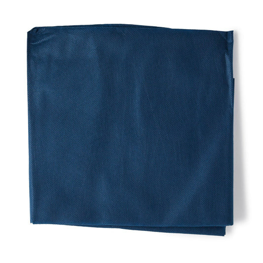 Flexdrape® Dark Blue Flat Stretcher Sheet, 40 X 84 Inch, 50/Cs